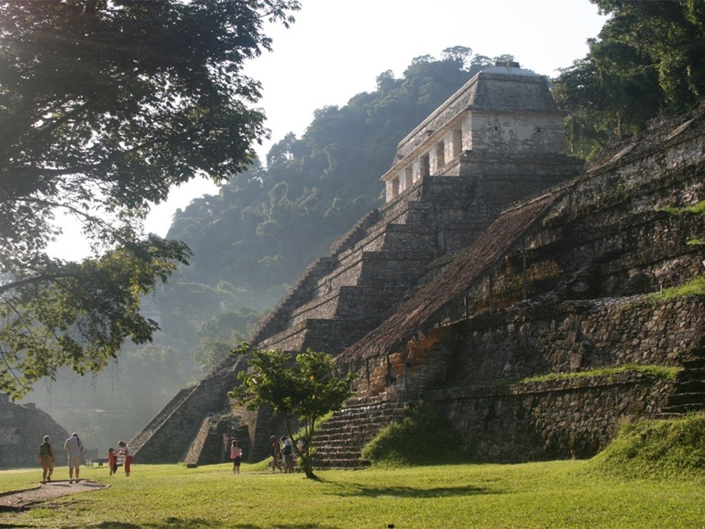 Пирамиды культуры майя