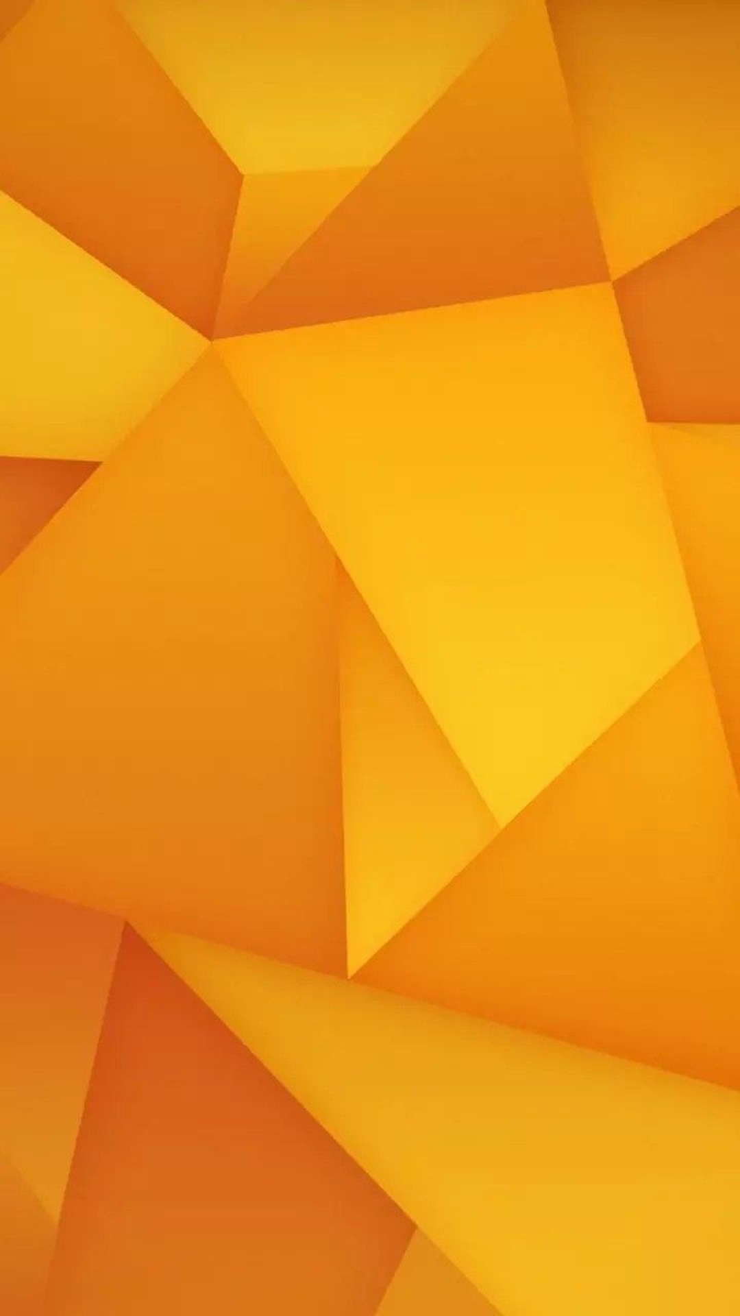 Абстракция желто оранжевого цвета