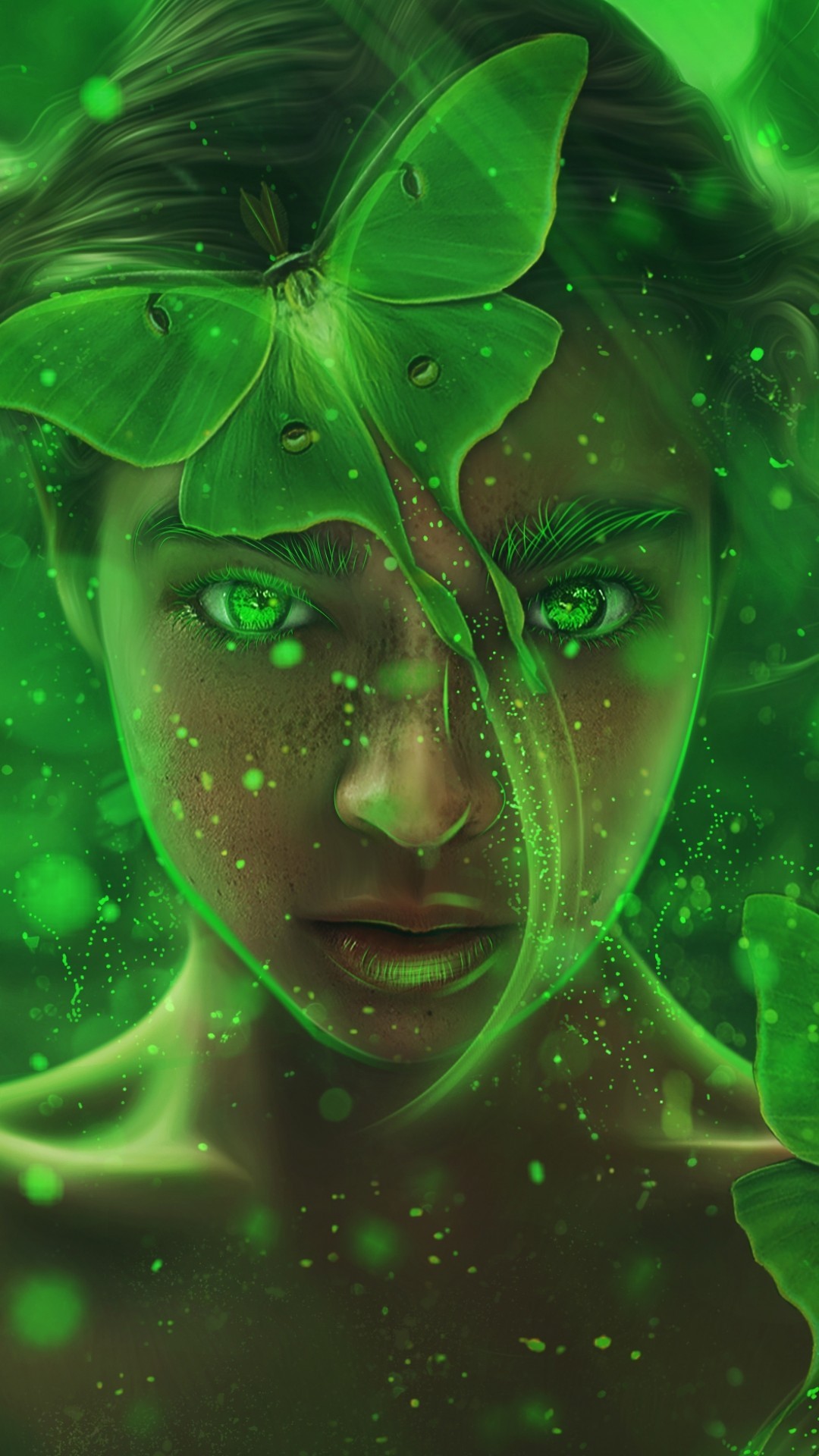 Девушка в зеленом