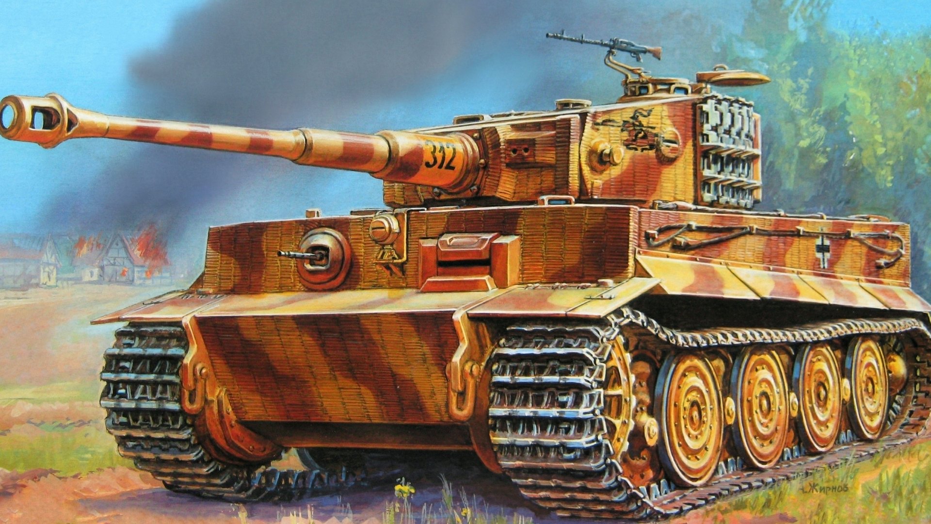 Красные немецкие танки. Танк Panzerkampfwagen vi тигр. Panzerkampfwagen vi Ausf.h — e, «тигр». Танк тигр немецкий второй мировой. Panzerkampfwagen IV тигр.