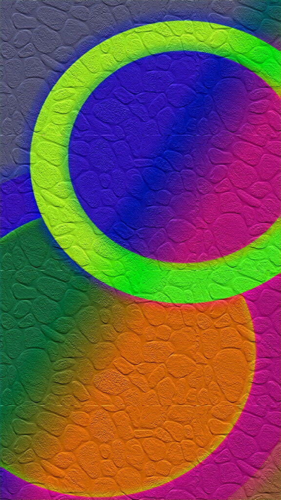 обои абстракция, заставка на телефон, HD картинка, цвета, круг