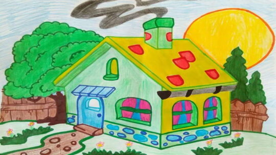 Картинки Домика для детей (70 рисунков)