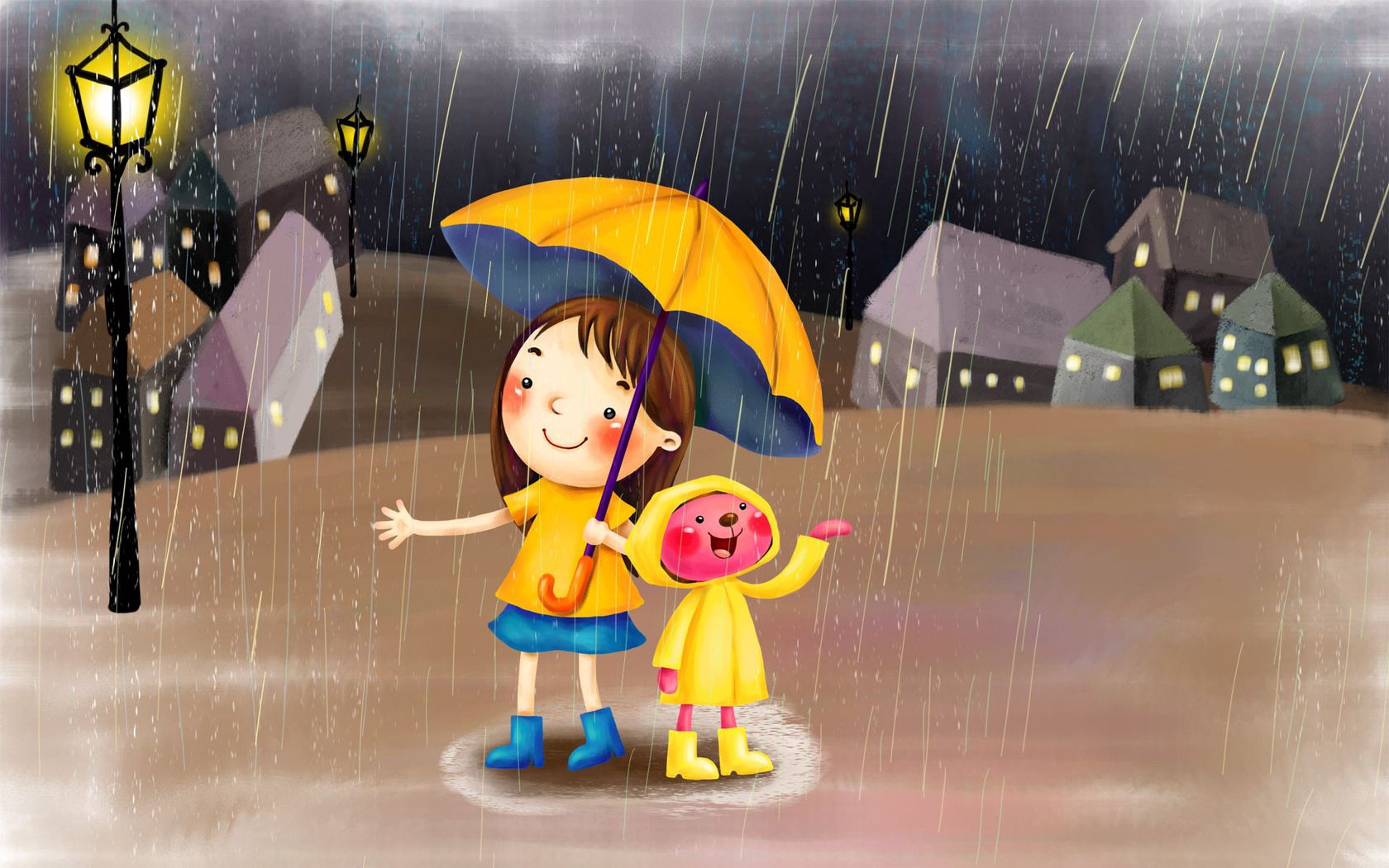 Дождь картинка для детей