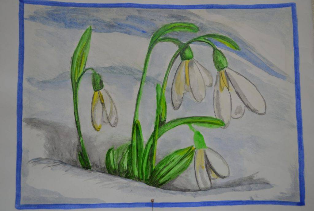 Рисование первые весенние цветы. Рисование 4 класс первоцветы. Рисование с детьми первоцветы. Рисование первых весенних цветов. Рисование подснежники.