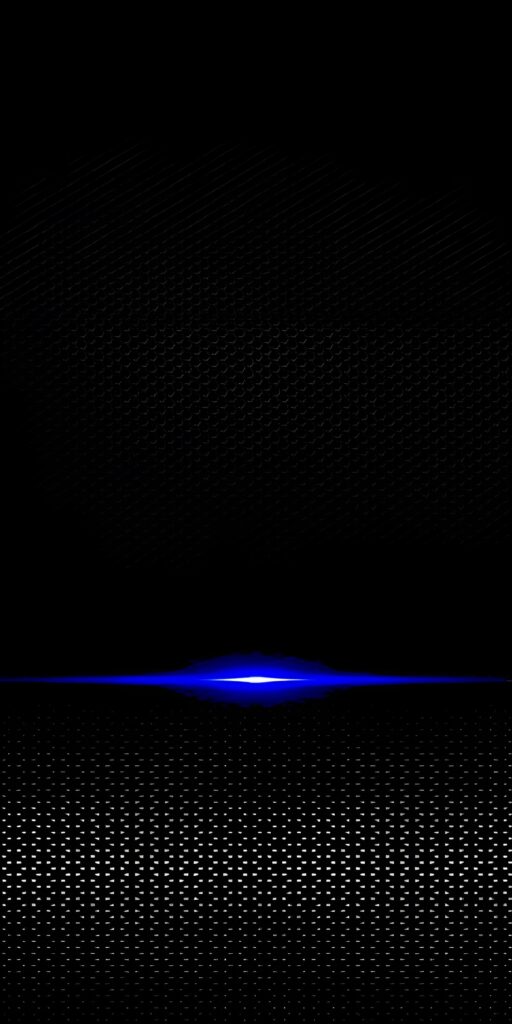 черные обои на телефон, 4k заставка, синий свет, полоса