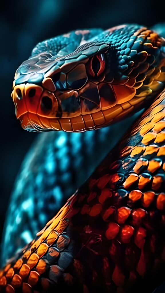 обои змея, 4k картинки со змеями, красивая змея, крупный план