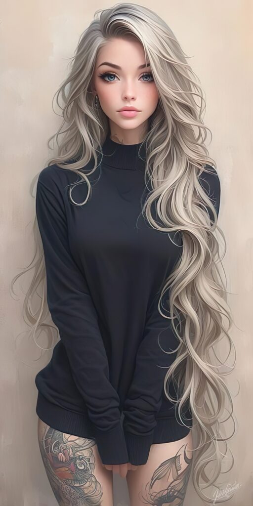 девушка с длинными волосами, блондинка, фэнтези